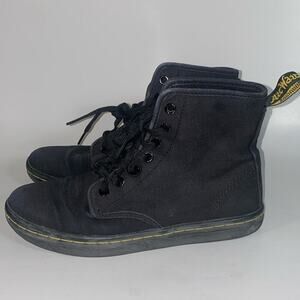 Dr. Martens shoreditch canvas combat boots